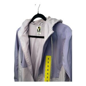 Voyager Women's Windwear Stretch Hooded Rain Jacket, Heirloom Lilac Size: S
